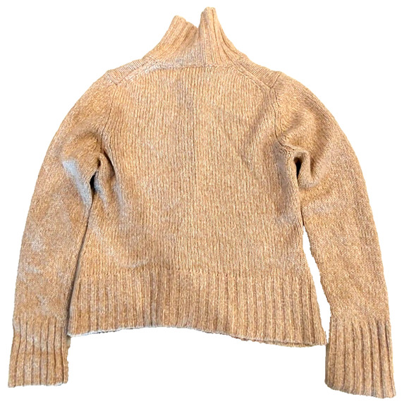 Eddie Bauer Womens Button Up Sweater, Cable Knit, Wool Blend Size M - Picture 2 of 9